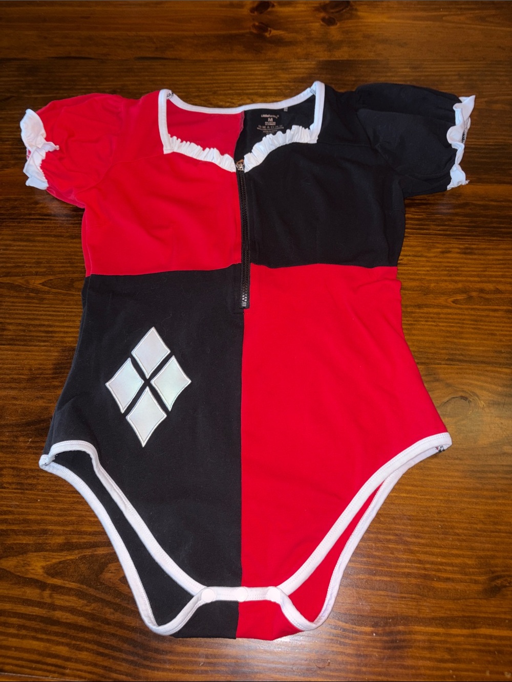 Little for Big Harley Quinn bodysuit